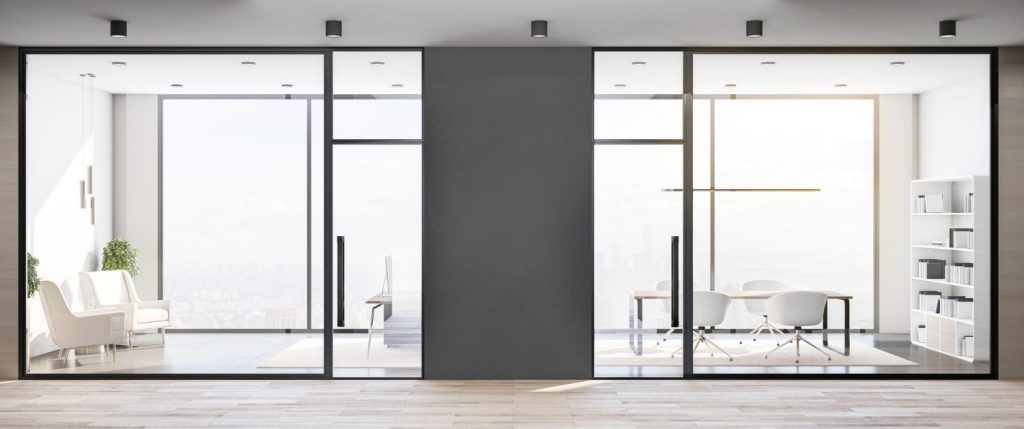 דלתות זכוכית למשרד