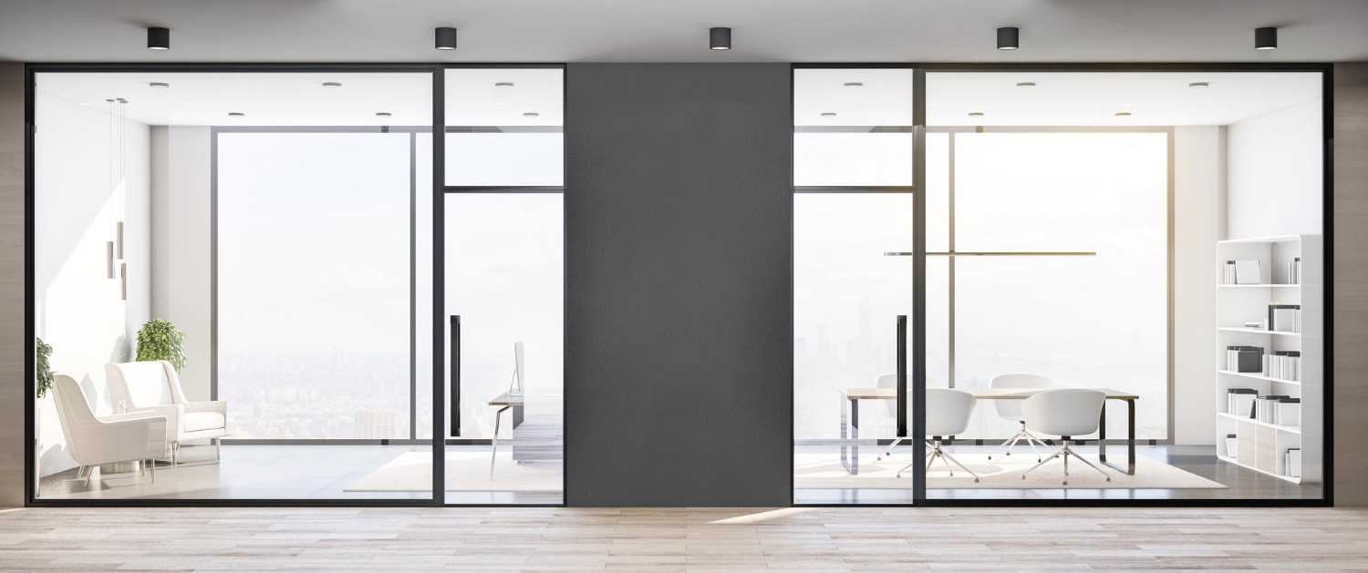 דלתות זכוכית למשרד